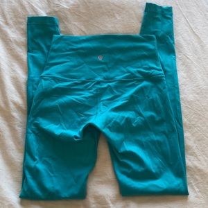 LuLu Lemon 🍋 Cotton Candy Blue Leggings